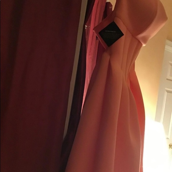 NWT structured coral pink dress - Picture 7 of 11